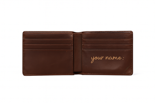 Premium Customizable Leather Wallet